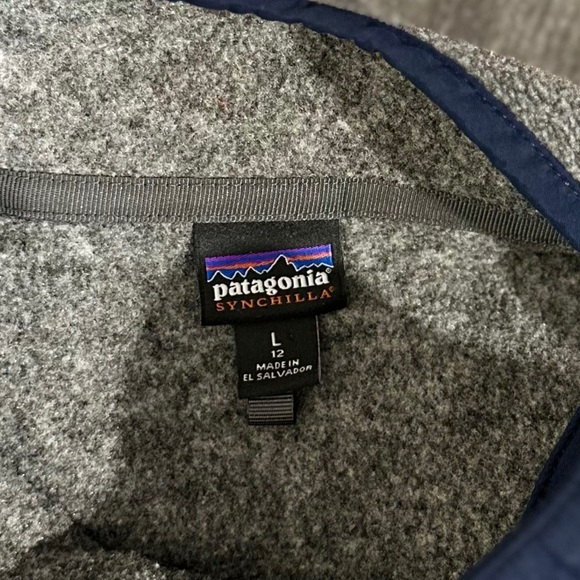 Boys' Lightweight Synchilla Snap-T Pullover [BB107] - Picture 7 of 9